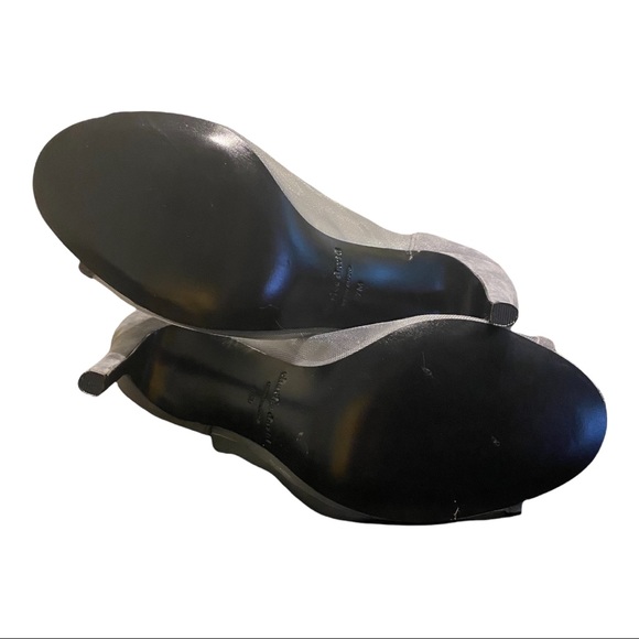 Brand New Charles David Gray Mesh Heels Size 7 - Picture 5 of 5